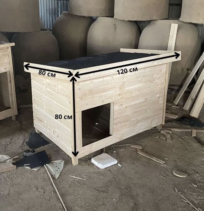 Будка Будки для собак  Утепленный домик