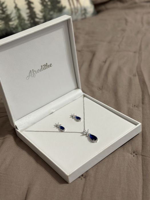 Set bijuterii aliaj+zirconii