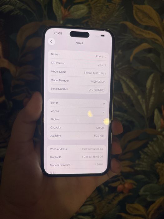 Iphone 14 Pro Max 5G Gold ca nou 10 din 10 100% sanatate baterie