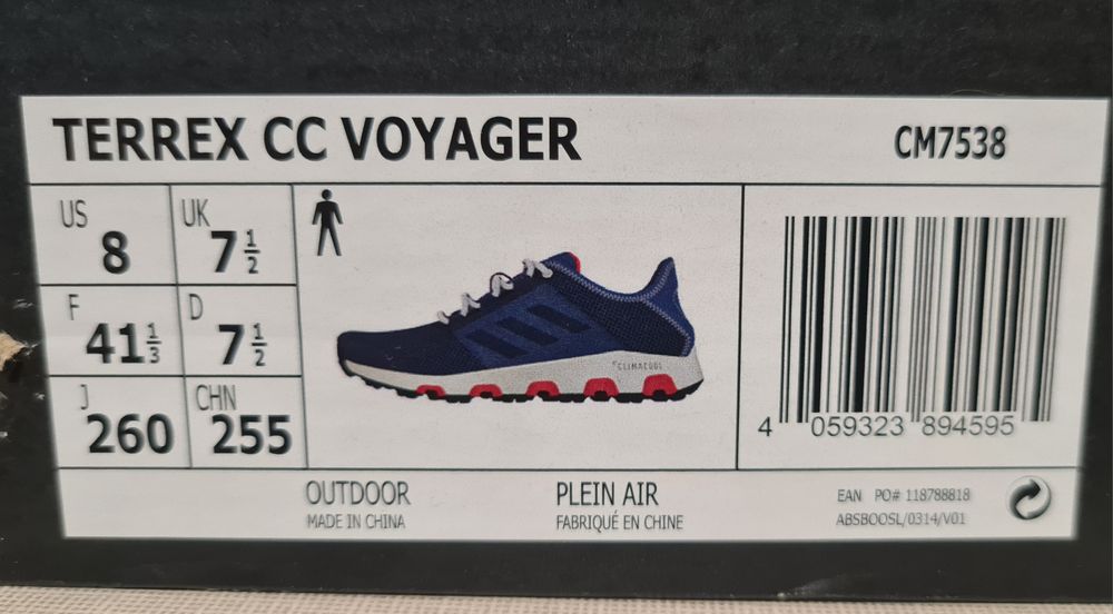 Adidas TERREX CC Voyager Climacool, 41  1/3
