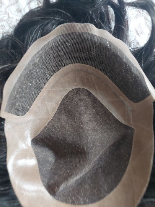 Мъжко тупе от естествена коса