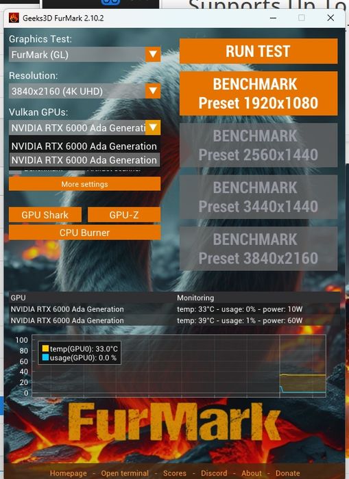 Nvidia RTX 6000 48gb ADA GENERATION
