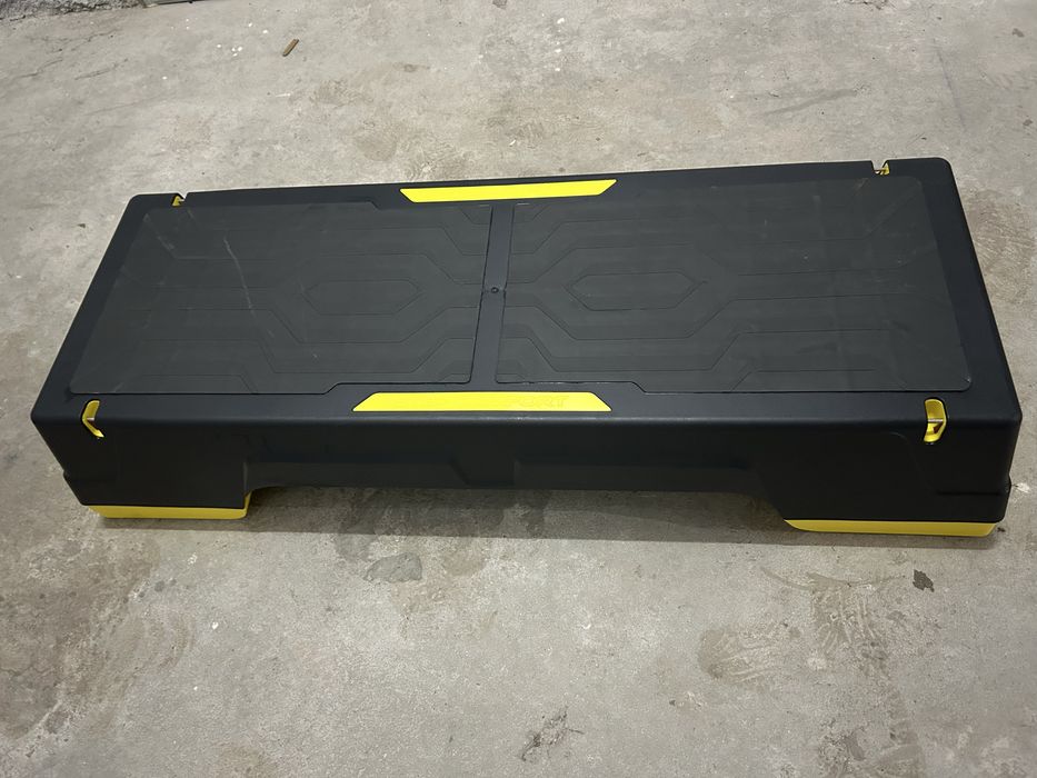 Stepper fitness reglabil