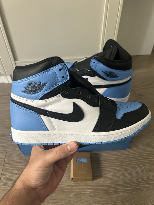 Nike Air Jordan 1 High OG Retro UNC Toe 44,5 US 10,5