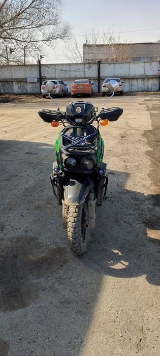 Скутер новый на номерах