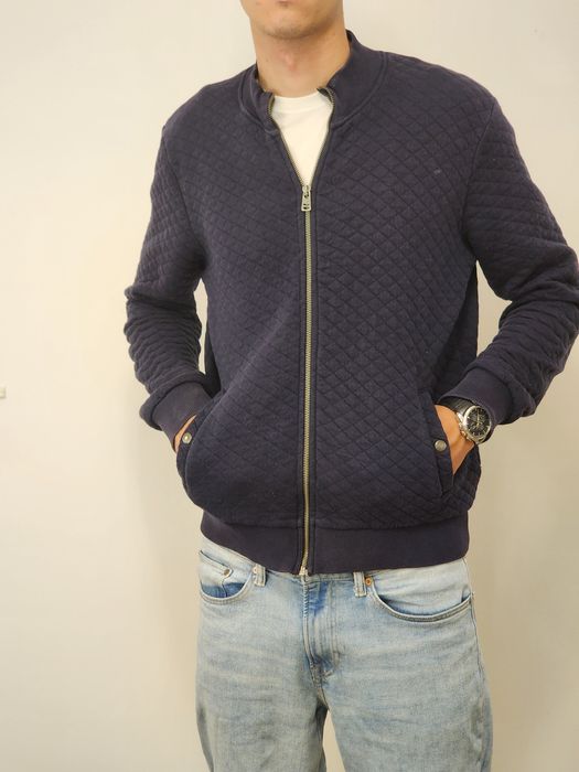 Блуза-пуловер с цип- М