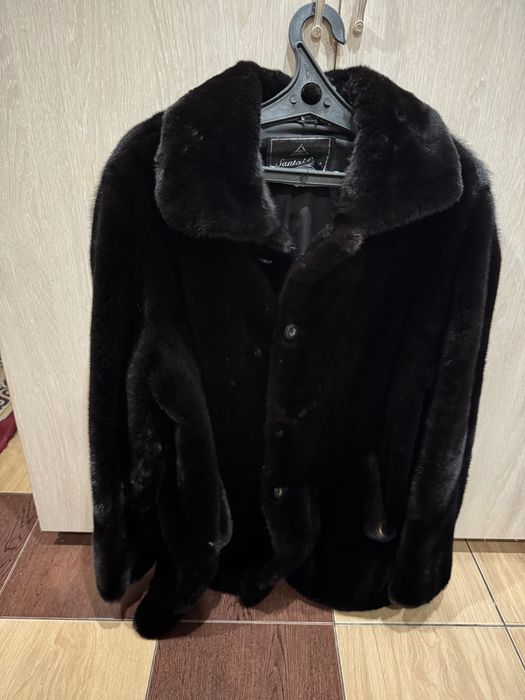 мужская полушубка норковая