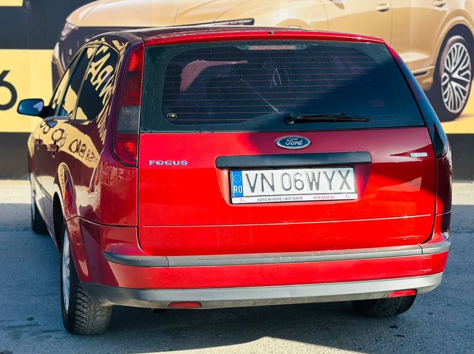 Ford Focus, 2007, 1.6 diesel, RATE CU BULETINUL,  AVANS 0