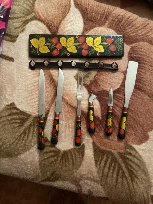 Кухонная утварь СССР хохлома