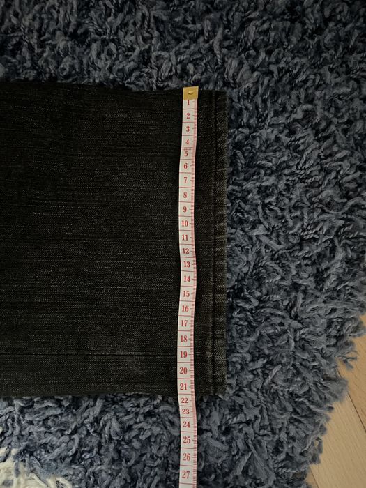 blugi negri straight fit W32