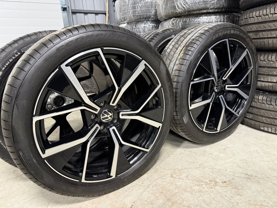 Jante originale VW Tiguan/Tayron R20 R-Line Leeds Anv Pirelli vara