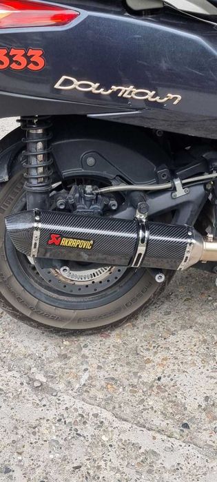 Ауспух за Мотоциклет Akrapovic Спортно Гърне Мотор Скутер Пистов