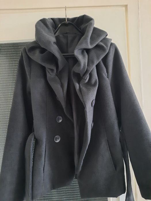 Палто графитено размер М