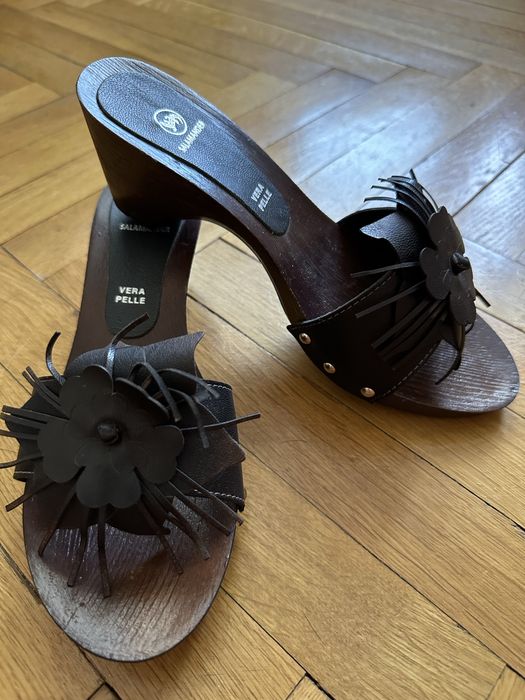 Дамски чехли Geox и Salamander 37 и 38н