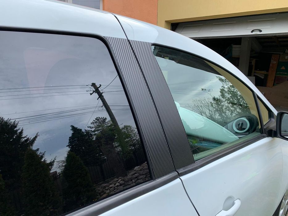 Set autocolant stalpi/praguri/lampa stop Renault Zoe