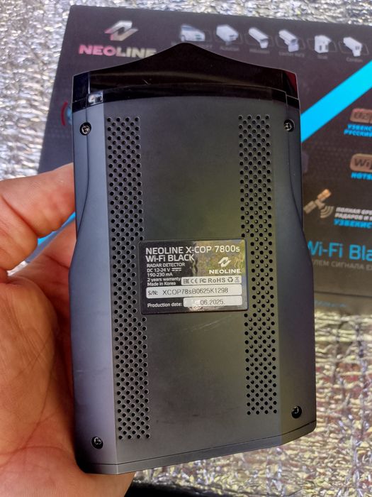 Antiradar 78 s wifi black