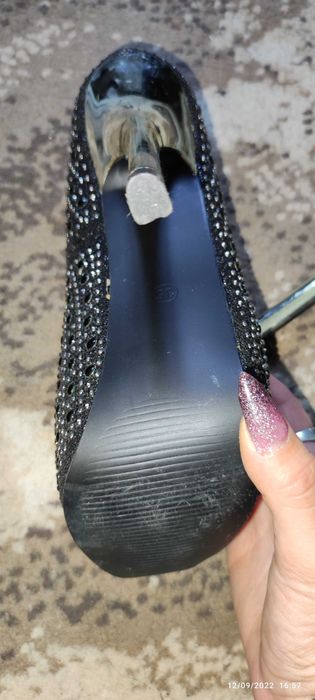 Дамски обувки с висок ток Fama pastor, 34/35 номер