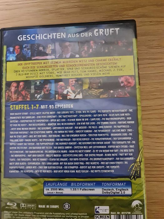 Tales from the Crypt, blu-ray