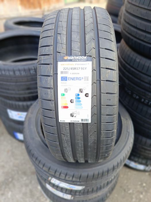НОВИ ЛЕТНИ -17цола-225/45-1бр.-165лв."HANKOOK"-с монтаж и баланс
