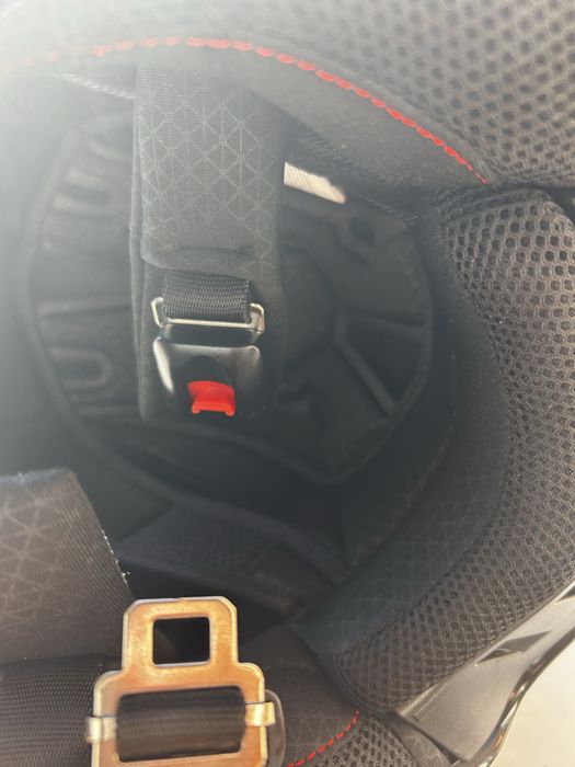 Casca ca noua + ochelari