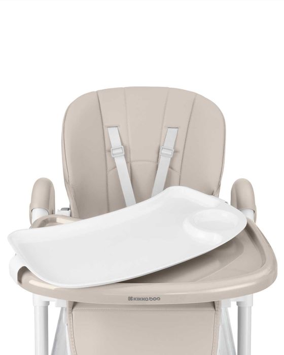 Nou - Scaun de masa pentru copii KikkaBoo – Spicy+, Bej