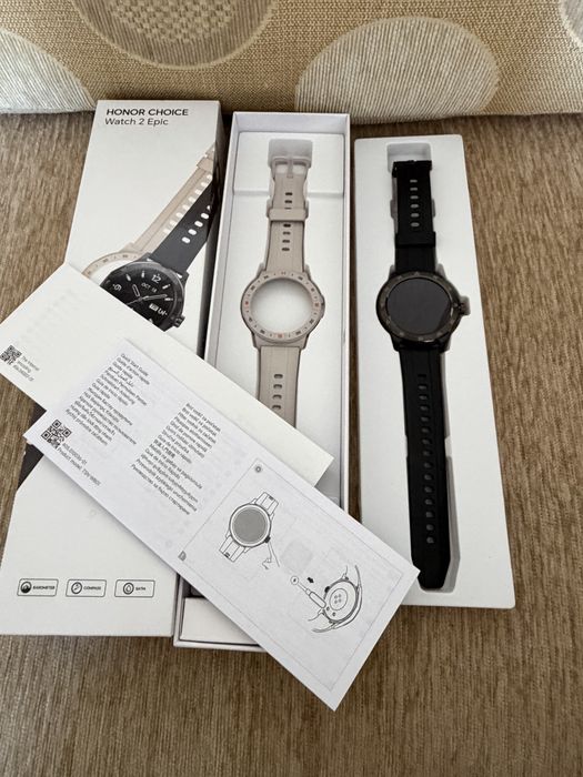 КАТО НОВ Honor Watch EPIC GPS Гаранция Technopolis 2028г. Black