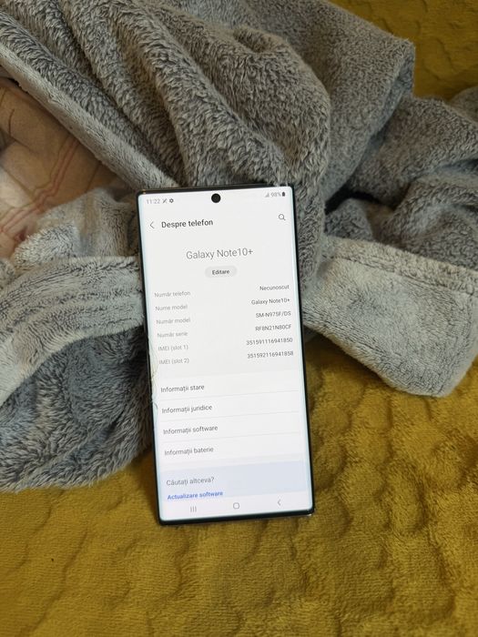 Schimb note 10 plus 256 gb