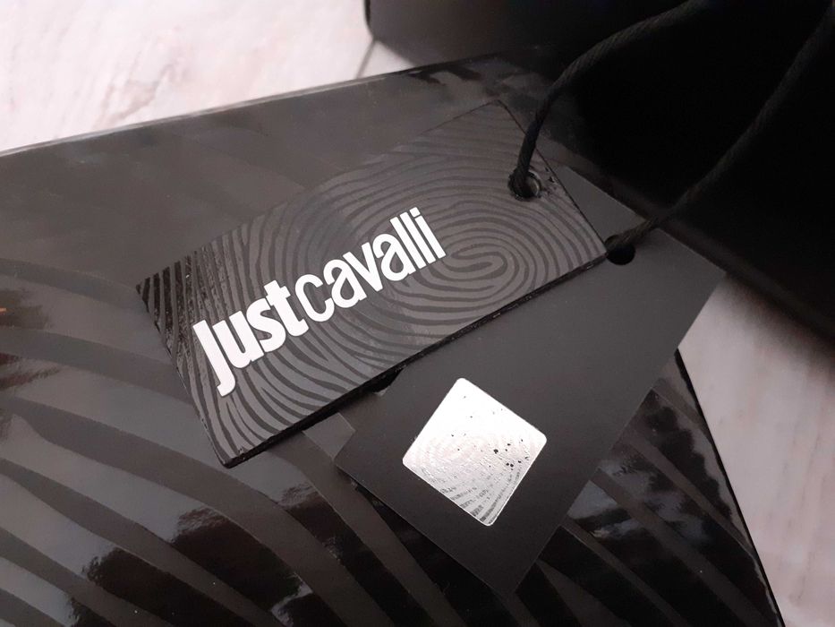 Чисто нови кожени обувки Just Cavalli и сандали Marciano - 37
