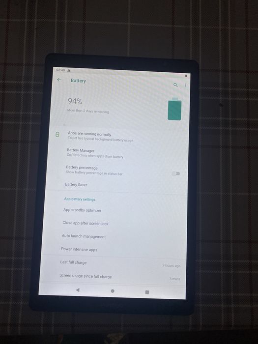 Tabelta android perfect functionala