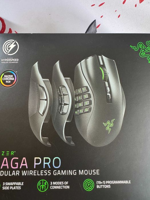 Razer naga pro wireless mouse