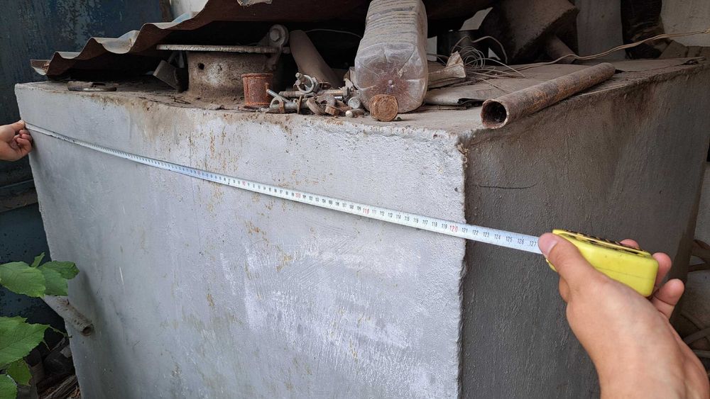 металлическая емкость 1.5 куб