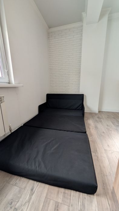 Диван-кровать IKEA SVENSTA, чёрный