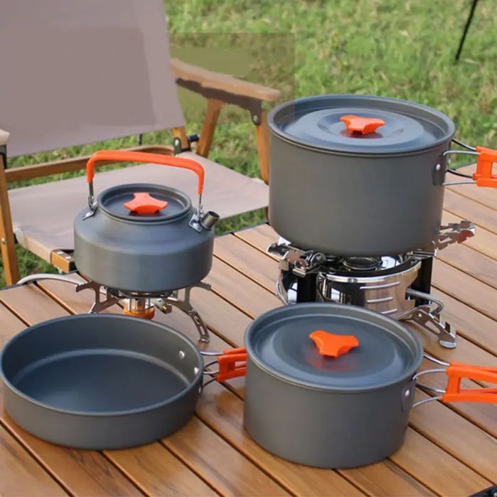 Набор походной посуды для кемпинга и туризма