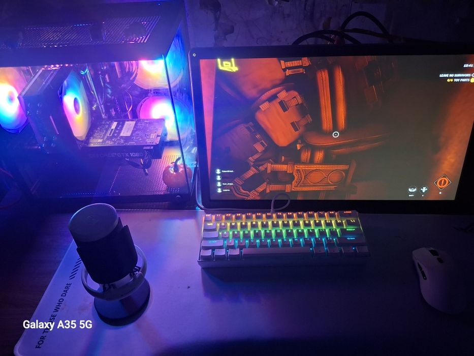 Игровой ПК GTX 1080 8GB + Xeon E5-2686 v4 + 16GB + монитор Dell + комп