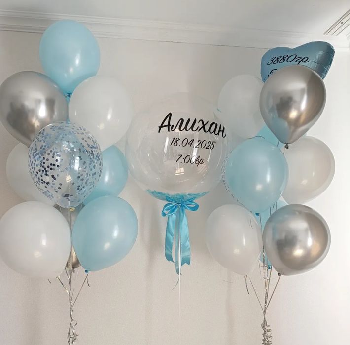 Воздушные шары,для выписки,
