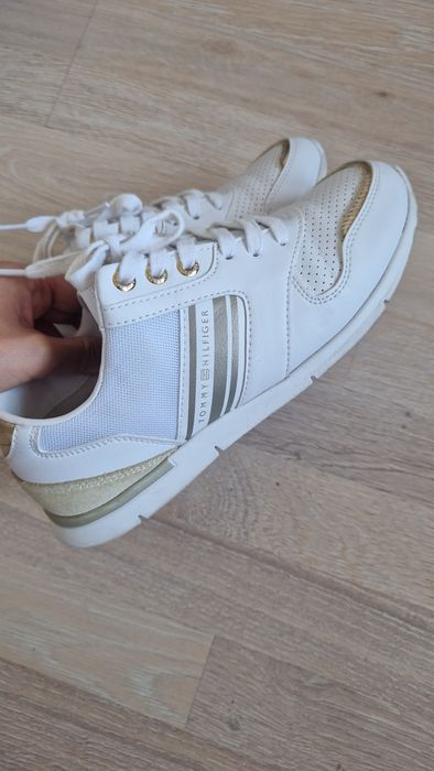 Adidasi Tommny Hilfiger, piele, 38