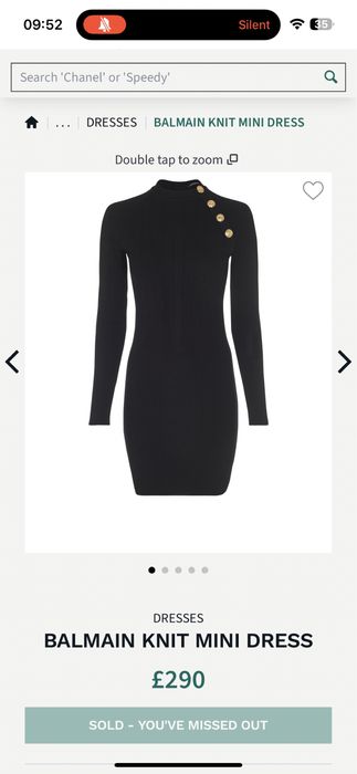 BALMAIN платье в шикарном состояний