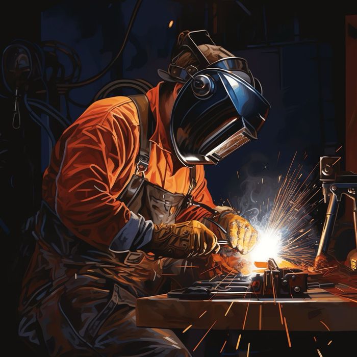 Сварочные работы.  Сварщик .