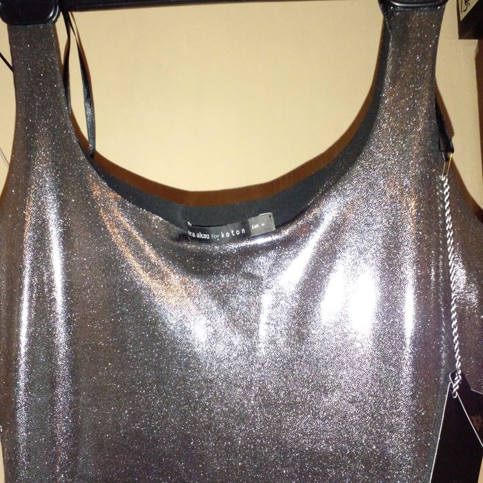 Топ нарядный без рукавов