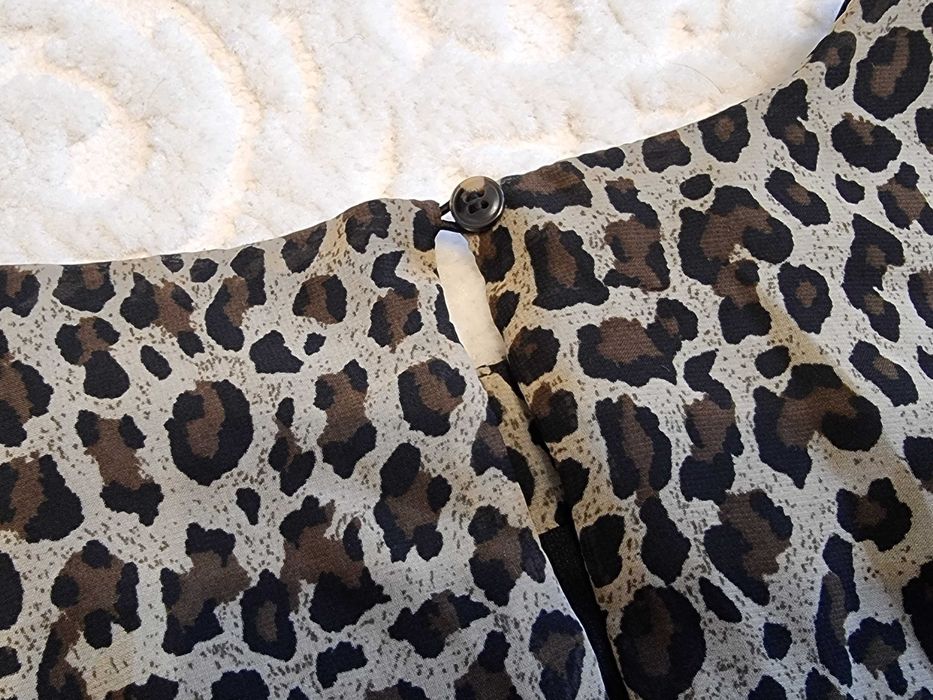 Rochita Mango, rochie animal print marimea M