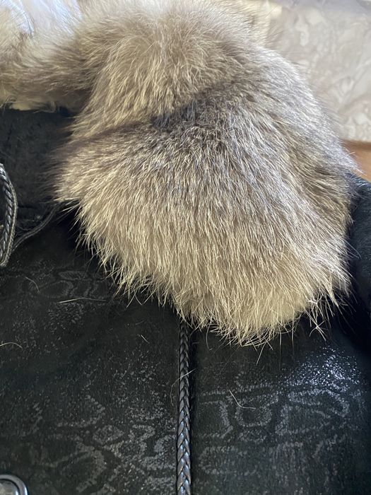 Дубленка из чернобурки