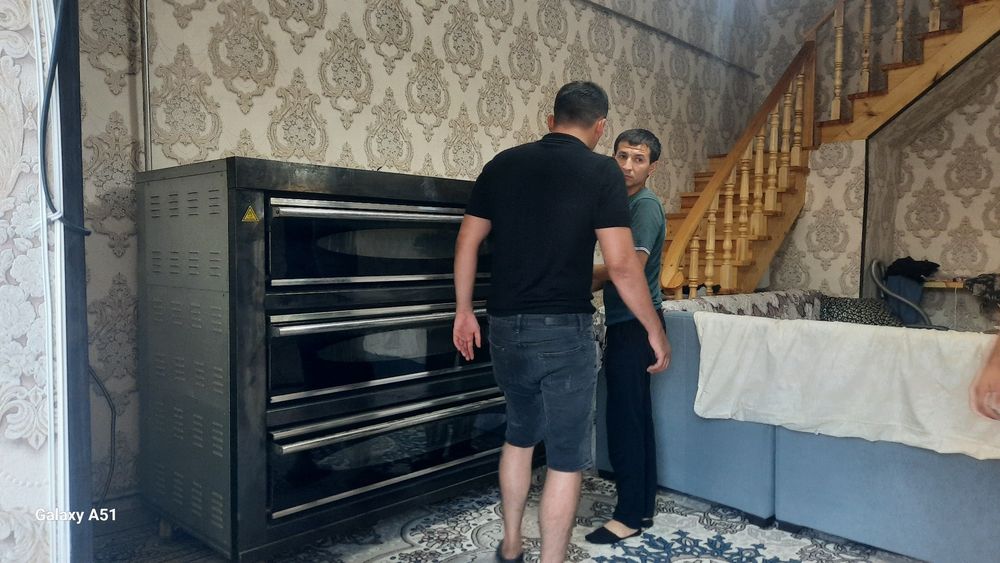 Печка пикарни батон булочка сотилади