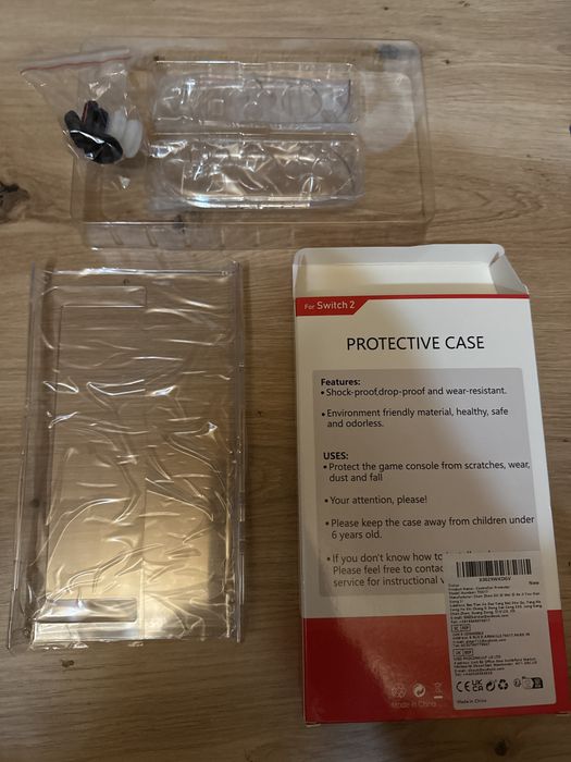 Carcasa Nintendo Switch 2 (2025) Joy-Con,husa protectie transparenta