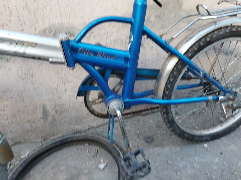 Велосипед салют синий