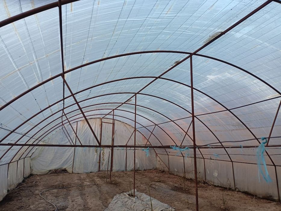 Issiqxona sotiladi. 2 sotix (32li turba va profildan tayyorlangan)