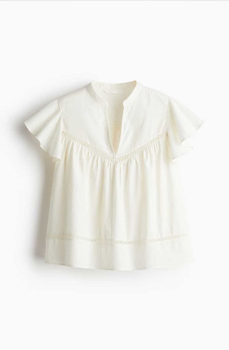 Новые блузки /рубашки хлопок /лен H&M, размер L /XL (50/60)