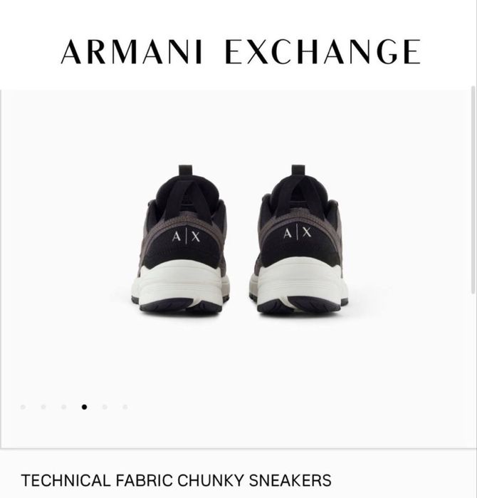 Оригинал Armani Exchange мужские кроссовки