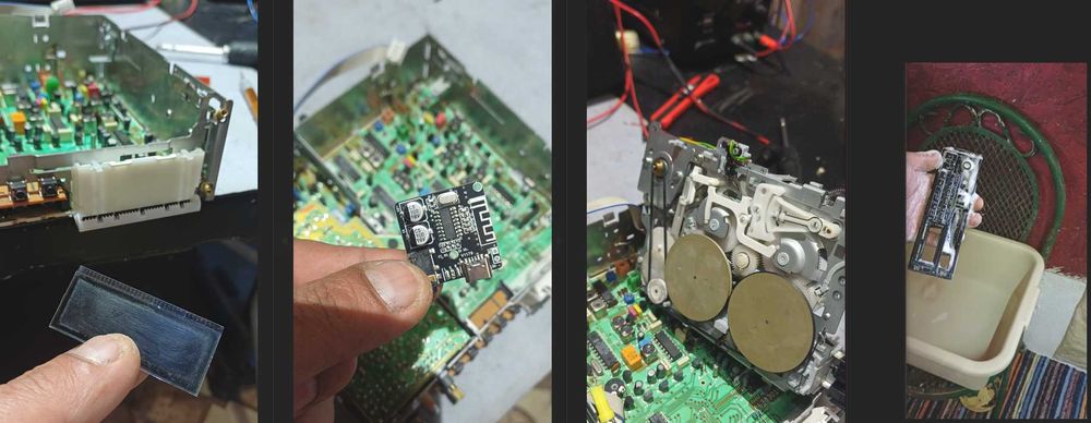 Blaupunkt Sqr 49 : retrofit / bluetooth pe AM