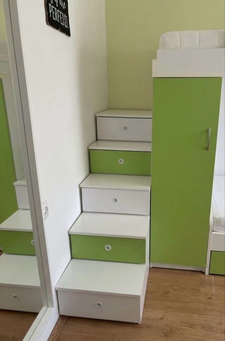 Ansamblu paturi cu saltele incluse