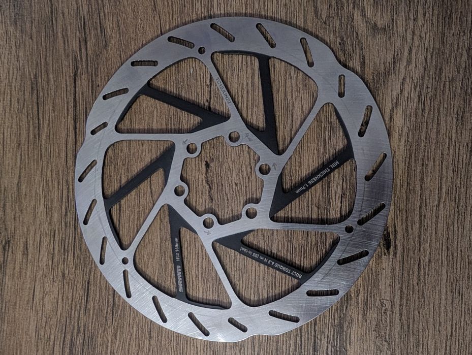 Set discuri frana Sram HS2, 160mm ,noi